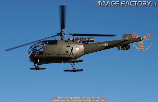 2003-10-10 Axalp Shooting Range 030 - Alouette III